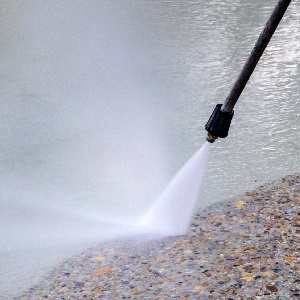 Driveway power washing