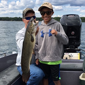 Gull Lake fishing guide