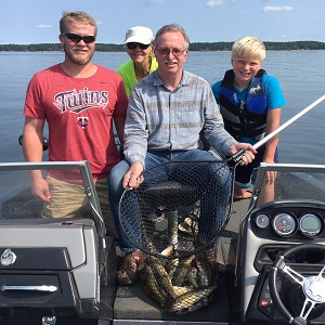 Gull Lake fishing guide