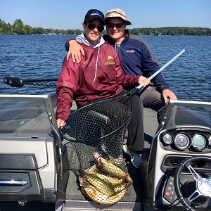 Gull Lake fishing guide