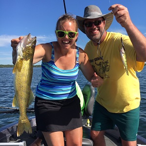 Gull Lake fishing guide