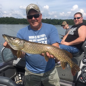 Gull Lake fishing guide