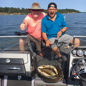 Gull Lake fishing guide