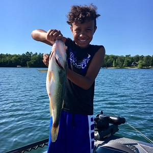 Gull Lake fishing guide